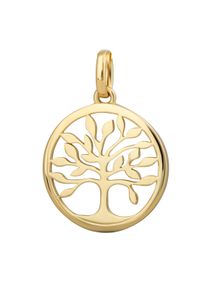 OROLINO Anh&auml;nger Gold 375 mit Lebensbaum-Motiv