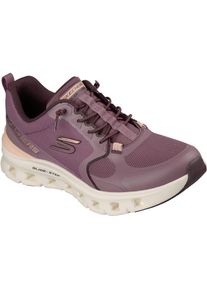 Skechers Glide-Step Pro Textil Damen Plum Netz/Synthetik/Peach Besatz Trainingsschuhe
