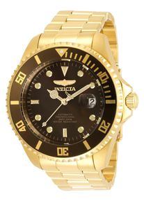 Invicta Pro Diver 35725 Herrenuhr - Automatisches Werk - Edelstahl mit braunem Zifferblatt - 47 mm