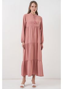 Maxikleid mit Schleifendetail