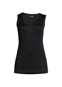 LANDS' END Seidentop f&uuml;r Damen in Plus-Gr&ouml;&szlig;e, Damen, size: plus, Schwarz, Seide, by Lands' End