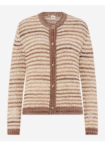 Brax Damen Strickjacke Style ANN warm greige, hellbraun, Gr. 36