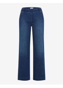 Raphaela by Brax Damen Marlenehose Style PAM FLARED STONED SLIGHTLY USED, denim blau, Gr. 34