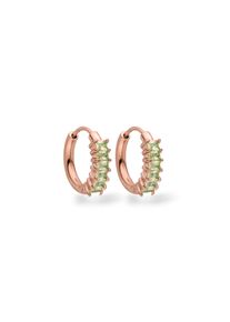 PURELEI Green Love Ohrringe mit Zirkonia Steinen
