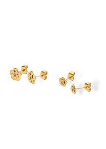 PURELEI Flower Ohrringe Set mit Zirkonia Steinen