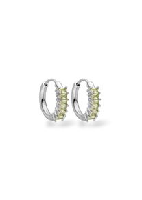 PURELEI Green Love Ohrringe mit Zirkonia Steinen