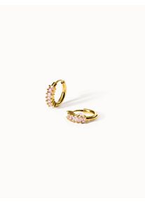 PURELEI Pink Love Ohrringe mit Zirkonia Steinen