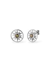 PURELEI Luana Coin Ohrringe mit Zirkonia Steinen