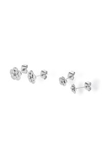 PURELEI Flower Ohrringe Set mit Zirkonia Steinen