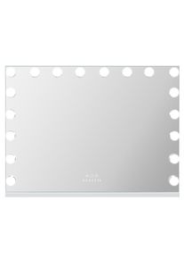 Vanitii Schminkspiegel, Wei&szlig;, Metall, Mode, Rechteckig, 80x58x3 cm, Spiegel, Schminkspiegel