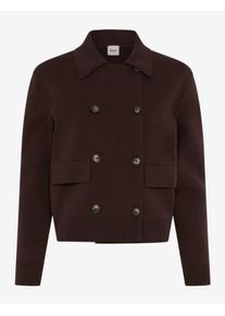 Brax Damen Strickjacke Style ANNI brunette, dunkelbraun, Gr. 34