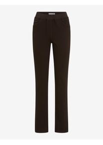 Raphaela by Brax Damen Five-Pocket-Hose Style PAMINA DARK CHOCOLATE, denim dunkelbraun, Gr. 36