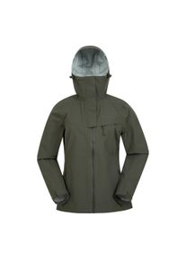Mountain Warehouse - "Arlberg" Jacke, wasserfest 2,5 Lagen f&uuml;r Damen (Dunkel-Khaki)