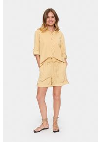 Saint Tropez Shorts Gerade Passform Croissant beige