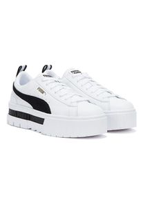 Puma Mayze Damen Wei&szlig; / Schwarz Sneakers