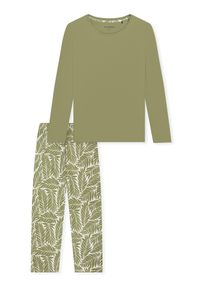 Schiesser Damen Pyjama Comfort EssentialsSchlafanzug, Pyjama Set, Nachtw&auml;sche