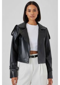 Kunstleder Bikerjacke