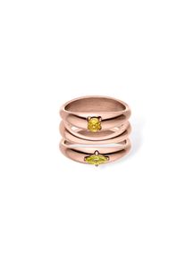PURELEI Soft Curve Ring Set