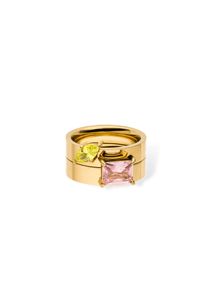 PURELEI Bold Gem Ring Set