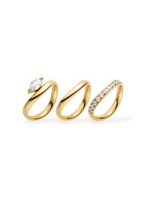 PURELEI Lumi Trio Ring Set