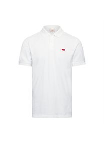 Levi's Herren Levis Slim Housemark Poloshirt Helles Wei&szlig;