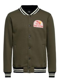 King Kerosin Herren Collegejacke It's a Good Day - Take a Ride
