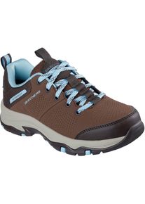 Skechers Trego Trail Destiny Damen Wanderschuhe in Schokoladenfarbe