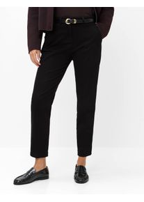 Brax Damen Chino Style MARON S BLACK, schwarz, Gr. 50K