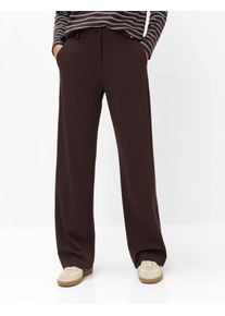 Brax Damen Chino Style MAINE BRUNETTE, dunkelbraun, Gr. 48L