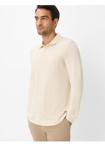 Brax Herren Polo Style PHARELL oat, hellbeige, Gr. L