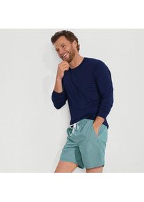 LANDS' END Badeshorts mit Hydroliner f&uuml;r Herren, 18 cm, Herren, size: regular, Gr&uuml;n, by Lands' End