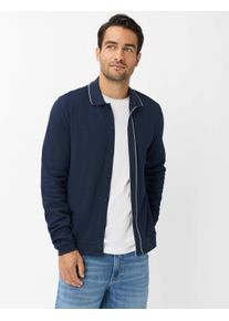 Brax Herren Strickpolo Style PARIS navy, dunkelblau, Gr. L
