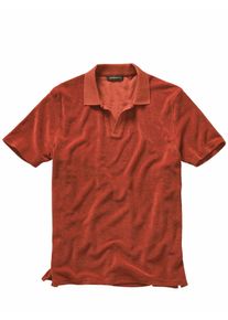 Mey & Edlich Mey & Edlich Herren Terry-Polo Rot 100 % Baumwolle (Rohstoff aus kontrolliert biologischem Anbau)