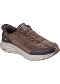 Skechers Contour Foam Cordelux Textil Herren Braun Cozycord/Pu Sneakers