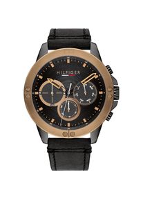 Tommy Hilfiger Harley Schwarz Herren Armbanduhr 1791893
