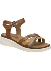 Josef Seibel Damen Sandale Sevran 02 in cognac-multi