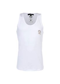 Versace T-Shirt Long Sleeves Round Neck Jersey Topeka Bi-Stretch Cotton Organic New Logo Unterhemd