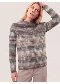 Walbusch Grobstrick-Pullover Farbverlauf