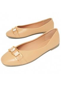 Montevita Damen-Ballerinas, Beige