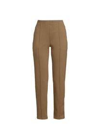 LANDS' END Kn&ouml;chellange Bleistifthose Starfish f&uuml;r Damen, Damen, size: regular, Braun, Elasthan/Baumwoll-Mischung, by Lands' End