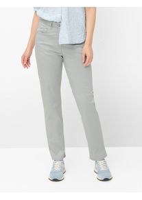Raphaela by Brax Damen Five-Pocket-Hose Style CORRY SMOKE, grau, Gr. 36