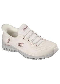 Skechers Slip-Ins Glide Step Vibey Mesh Damen Wei&szlig;e Sneakers