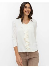 Brax Damen Shirt Style CLARISA M soft ecru, cremewei&szlig;, Gr. 32