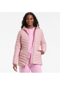 LANDS' END Daunenjacke WANDERWEIGHT Verstaubar Ultraleicht mit Kapuze f&uuml;r Damen in Petite-Gr&ouml;&szlig;e, Damen, size: petite, Pink, Nylon/Daunen, by Lands' End