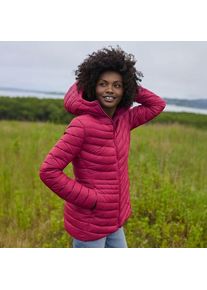 LANDS' END Daunenjacke WANDERWEIGHT Verstaubar Ultraleicht mit Kapuze f&uuml;r Damen in Petite-Gr&ouml;&szlig;e, Damen, size: petite, Beige, Nylon/Daunen, by Lands' End