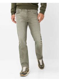 Brax Herren Five-Pocket-Hose Style CLINT BURNT OLIVE Denim Gr&uuml;n Oliv, denim gr&uuml;n - oliv, Gr. 33/32