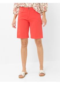 Brax Damen Bermuda Style MAINE B HIBISCUS, Rot, Gr. 46