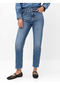 Brax Damen Five-Pocket-Hose Style MADISON S USED REGULAR BLUE, denim blau regular, Gr. 46