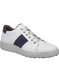 JOSEF SEIBEL Herren Sneaker Maddox 04 in weiss-blau