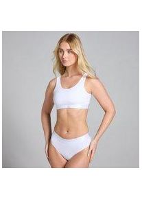 MP Damen Bikinislip mit mittelhohem Bund (3er-Packung) &ndash; Wei&szlig; - M